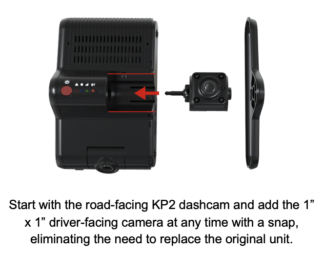 KP2 Modular Dashcam