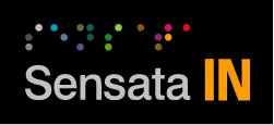 Sensata IN 4c logo on black